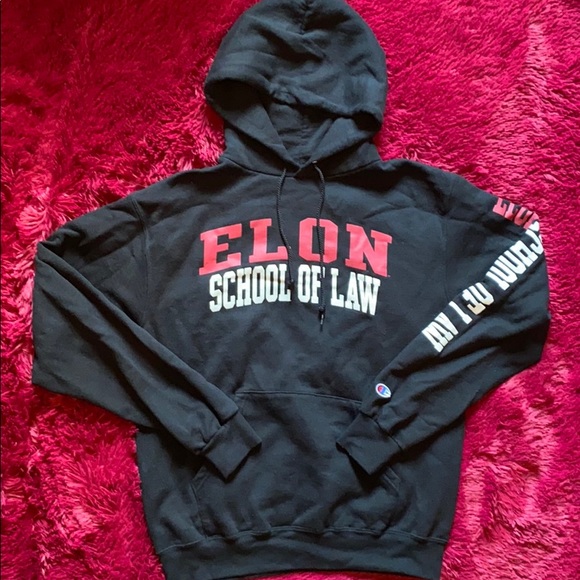 Champion Tops - Elon University School of Law Champion hoodie